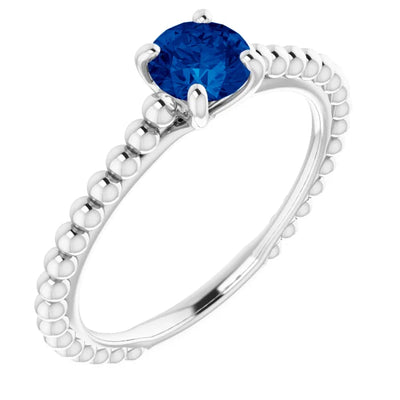 Blue Sapphire Gift Set: 3 Rings