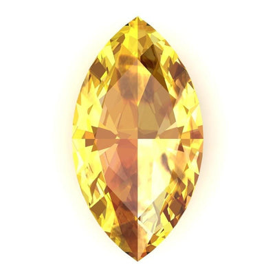 Marquise Chatham Lab-Grown Yellow Sapphire Gems-Chatham Lab-Grown Gems-Fire & Brilliance ®