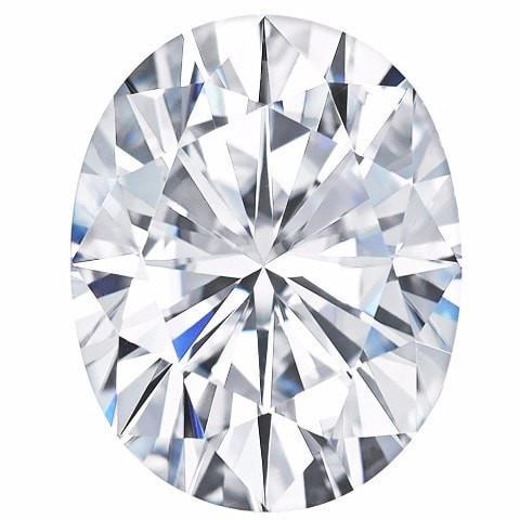 Oval Forever One Charles Colvard Loose Moissanite Stone