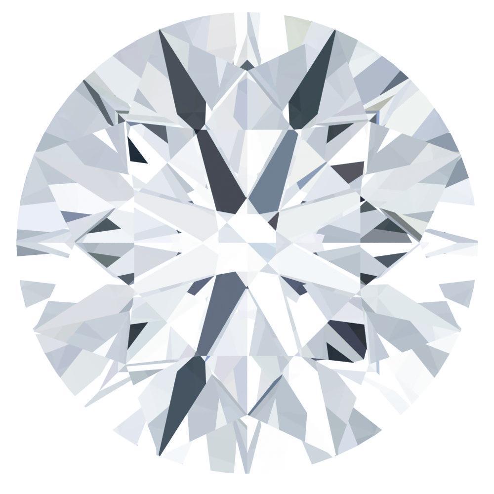 Round Diamond Faceted FAB Moissanite Loose Stone