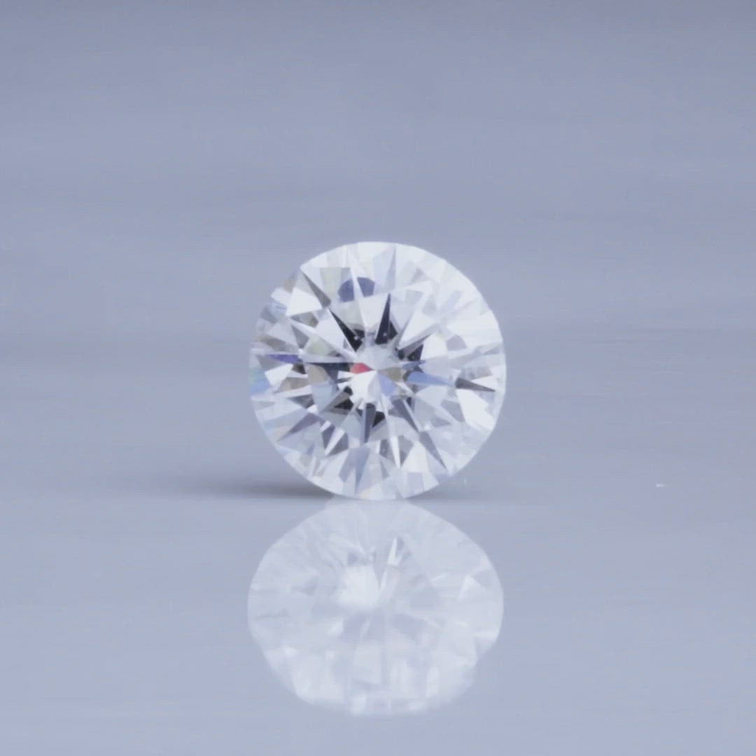 Round Diamond Faceted FAB Moissanite Loose Stone