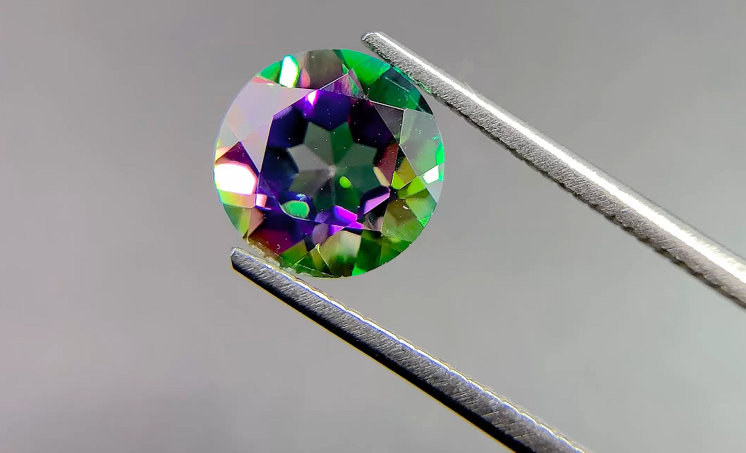 Green Mystic Topaz FIRE BRILLIANCE