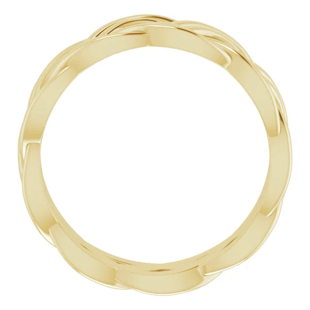 Woven Double Rope Link Band