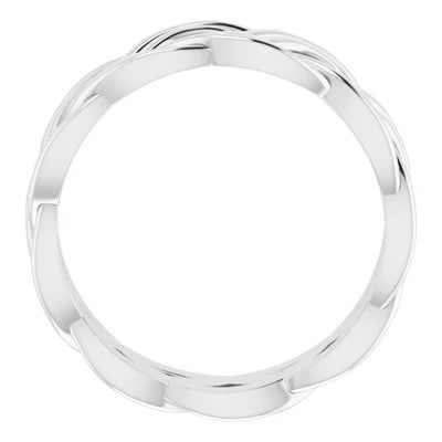 Woven Double Rope Link Band