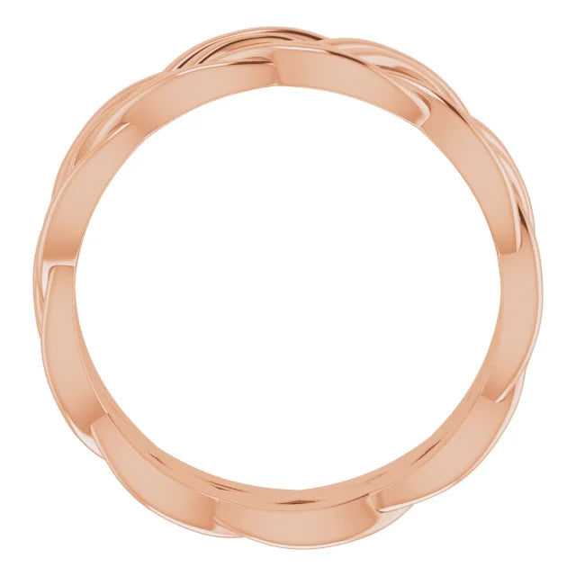 Woven Double Rope Link Band