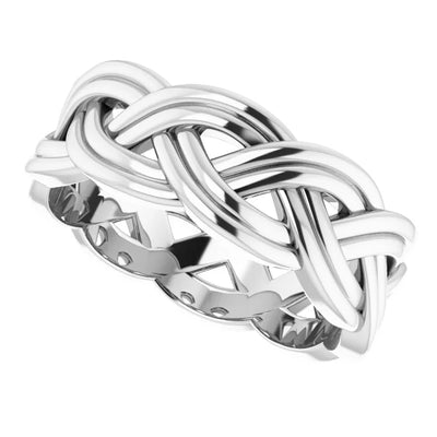 Woven Double Rope Link Band