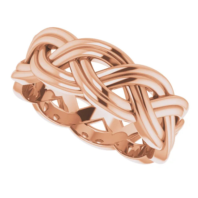 Woven Double Rope Link Band