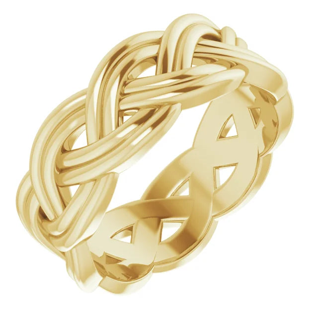Woven Double Rope Link Band