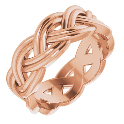 Woven Double Rope Link Band