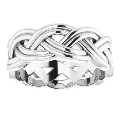 Woven Double Rope Link Band