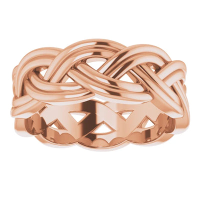 Woven Double Rope Link Band