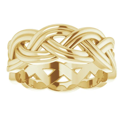Woven Double Rope Link Band