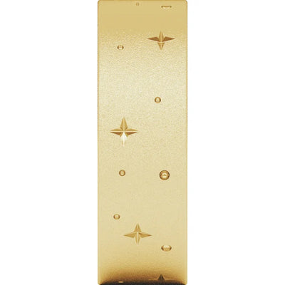 Eternity Star Glass Blast Finish Bold Band