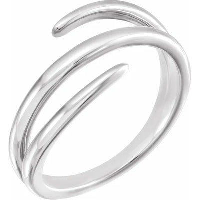 Spiral Free Form Ring