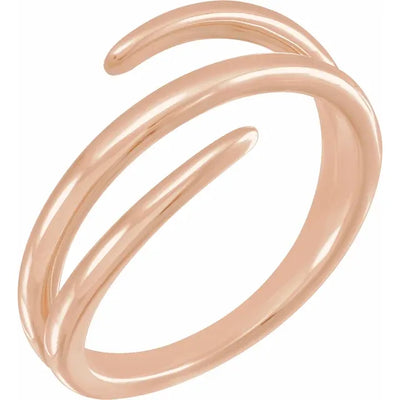 Spiral Free Form Ring