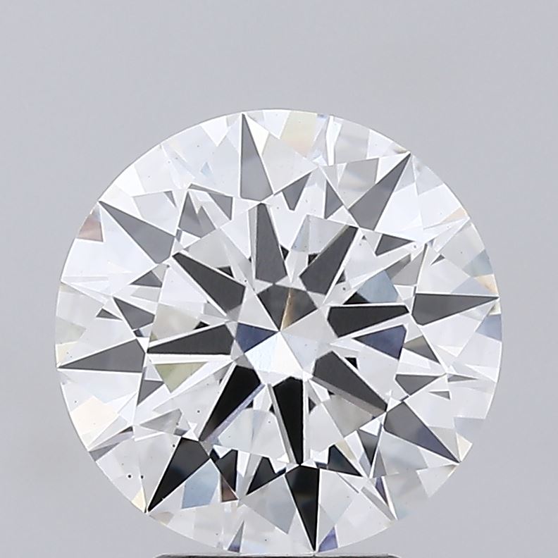 4.14 Carat Round Lab Grown Diamond