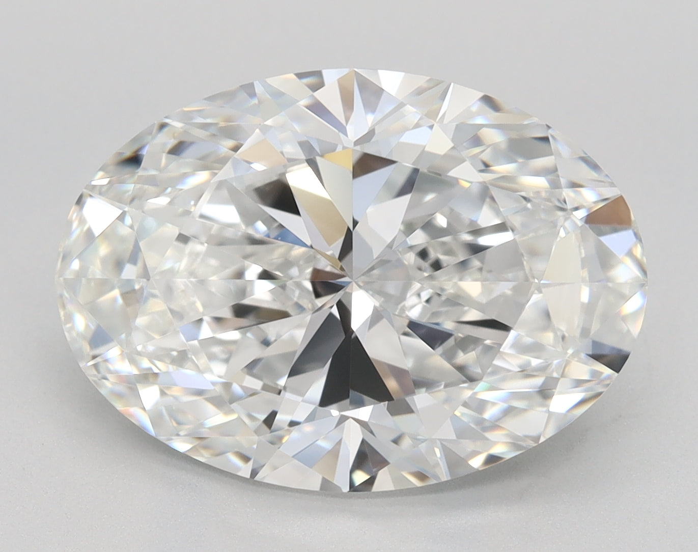5.35 Carat Oval Lab Grown Diamond