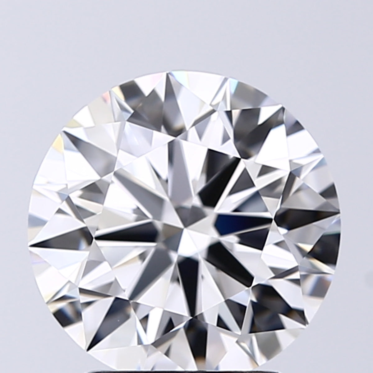2.42 Carat Round Lab Grown Diamond