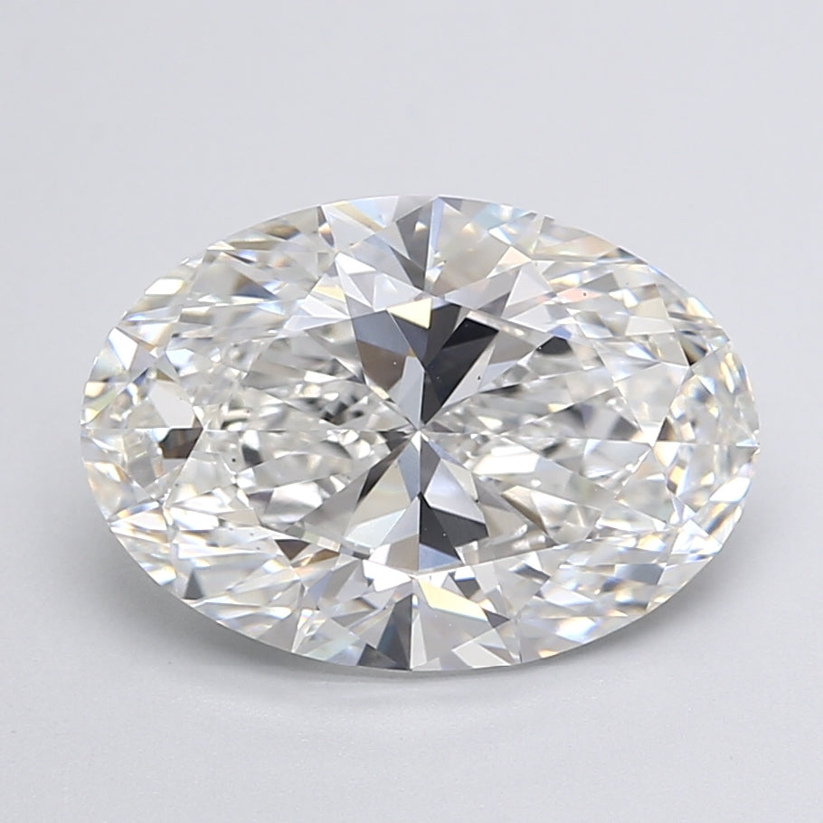 7.03 Carat Oval Lab Grown Diamond