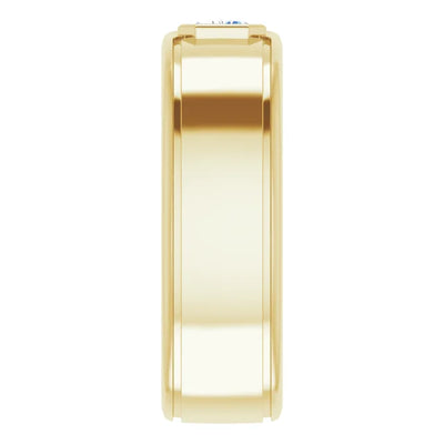 Emerald Cut Center Piece Bold & Thick Ring