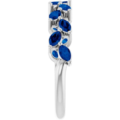 Juliette Marquise Gems 1/2 Eternity Accents Wedding & Anniversary Band