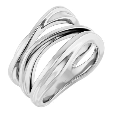 Lava Forming Free Form Ring