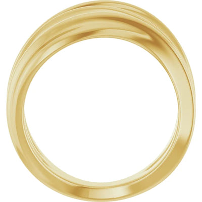 Lava Forming Free Form Ring