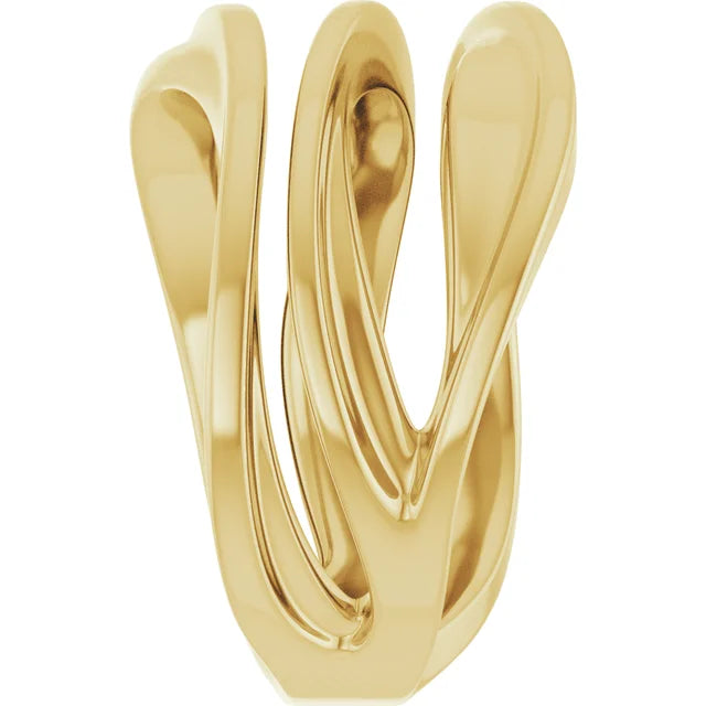 Lava Forming Free Form Ring