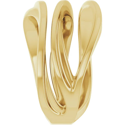 Lava Forming Free Form Ring