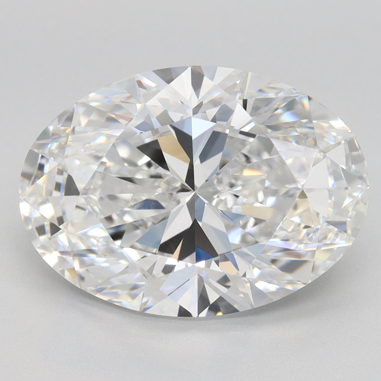 5.39 Carat Oval Lab Grown Diamond