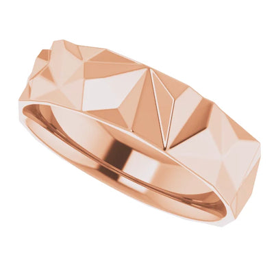 Geometric Off-Set Pattern Band