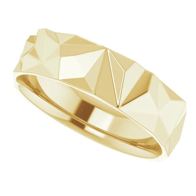 Geometric Off-Set Pattern Band