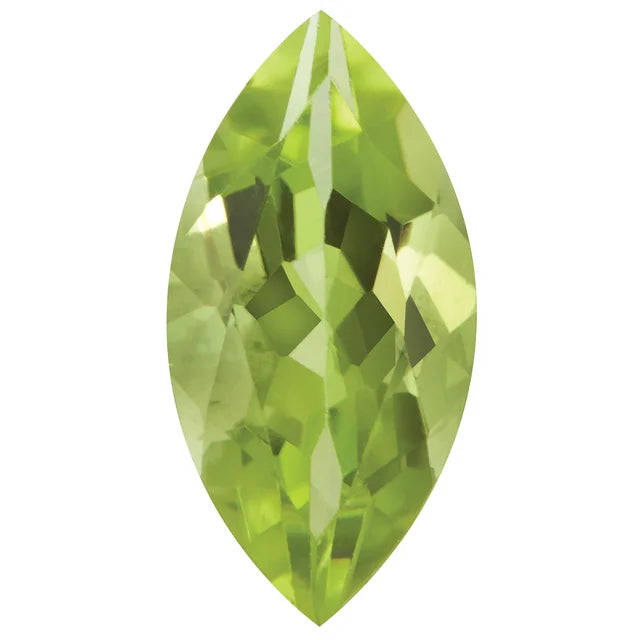 Marquise Green Peridot Natural Gemstones