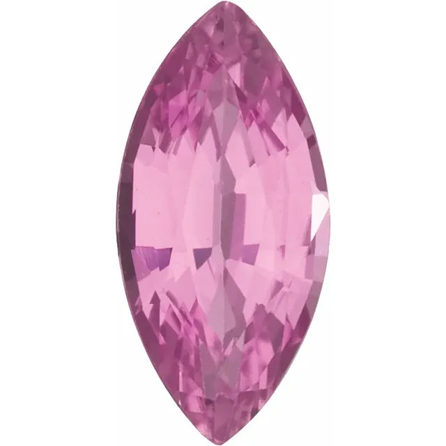 Marquise Pink Sapphire Natural Gemstones