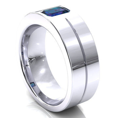 Emerald Cut Center Stone Bold & Thick Statement Ring