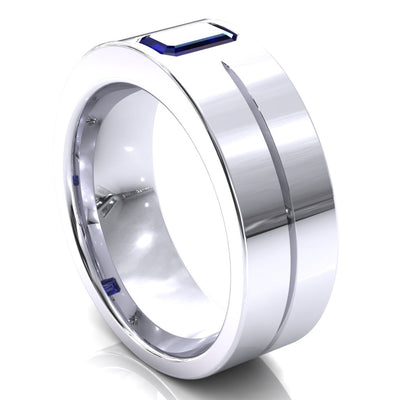 Emerald Cut Center Stone Bold & Thick Statement Ring