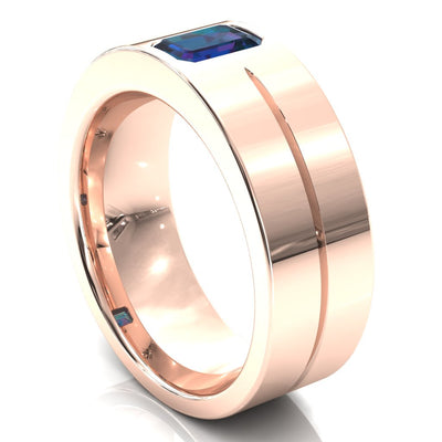 Emerald Cut Center Stone Bold & Thick Statement Ring