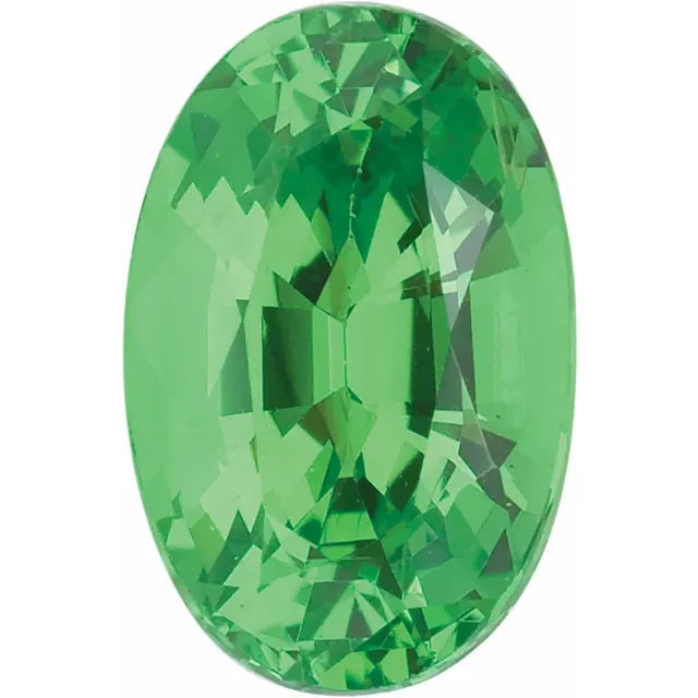 Oval Tsavorite Garnet Natural Gemstones