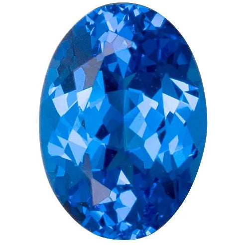 Oval FAB Lab-Grown Blue Spinel Gems