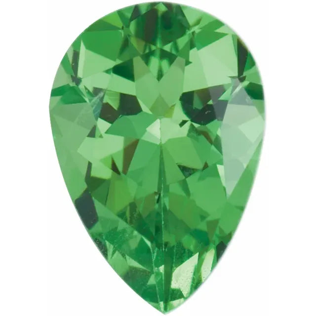 Pear Tsavorite Garnet Natural Gemstones