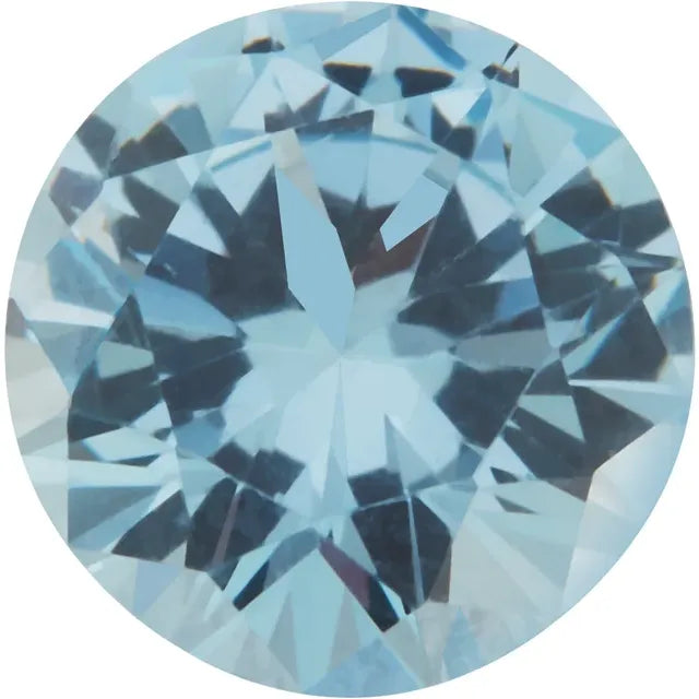 Round Aquamarine Natural Gemstones