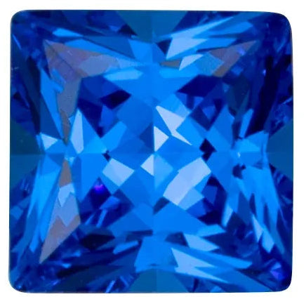 Princess FAB Lab-Grown Blue Spinel Gems