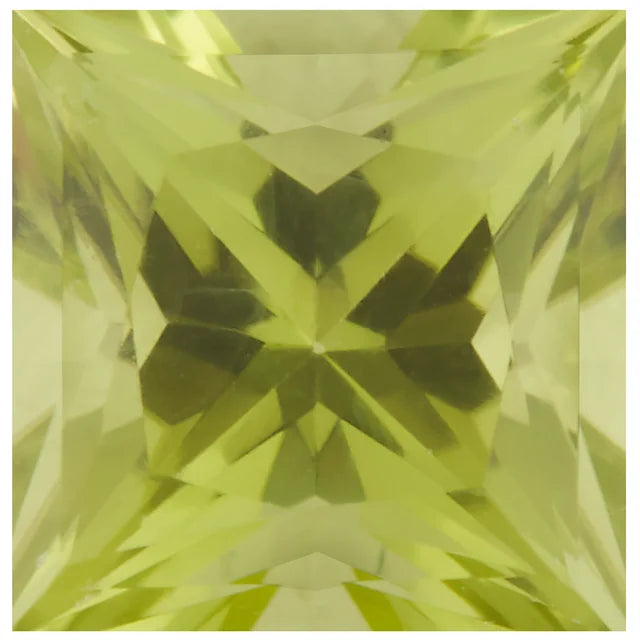 Princess Green Peridot Natural Gemstones
