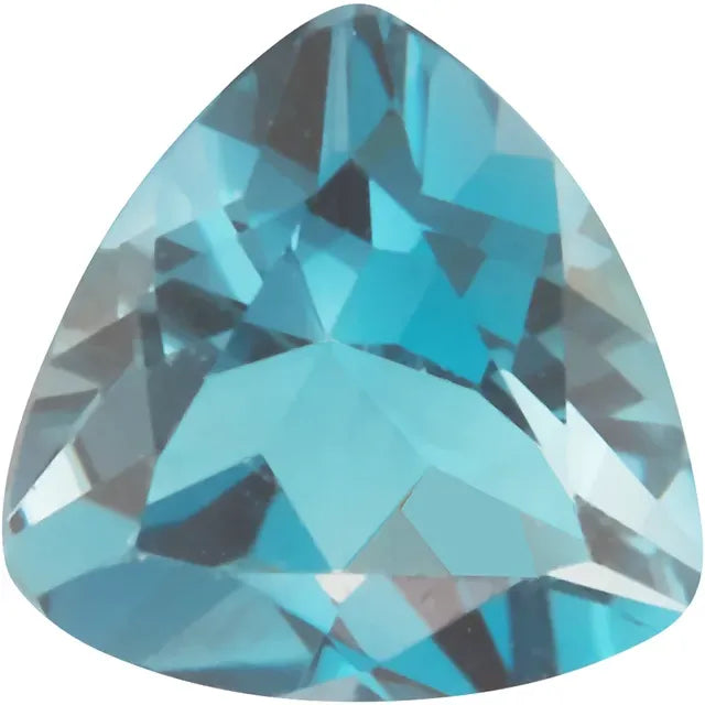 Trillion London Blue Topaz Natural Gemstones