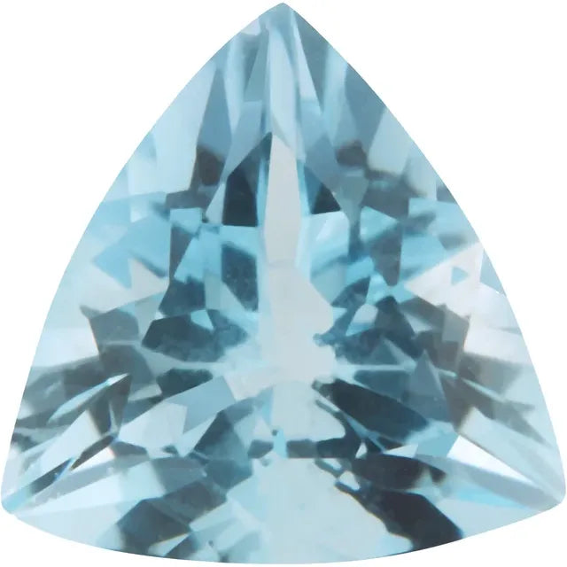 Trillion Aquamarine Natural Gemstones