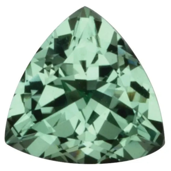 Trillion FAB Lab-Grown Green Sapphire Gems