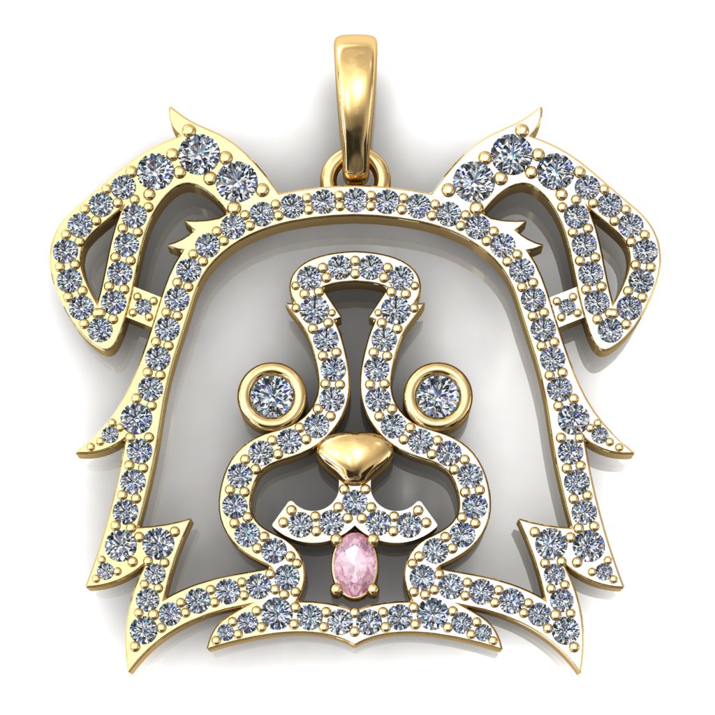 Collie Furbaby Pendant