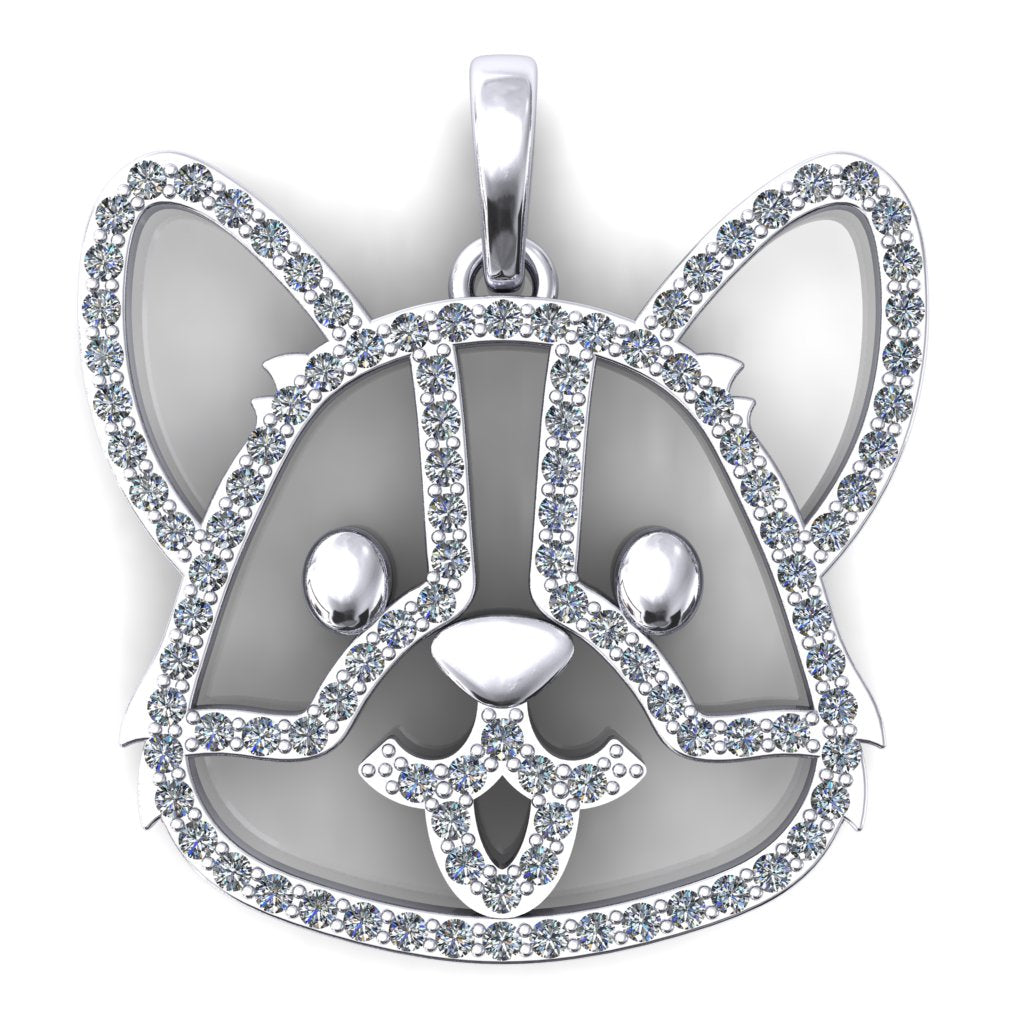 Corgi Furbaby Pendant