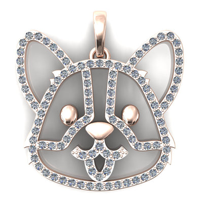 Corgi Furbaby Pendant