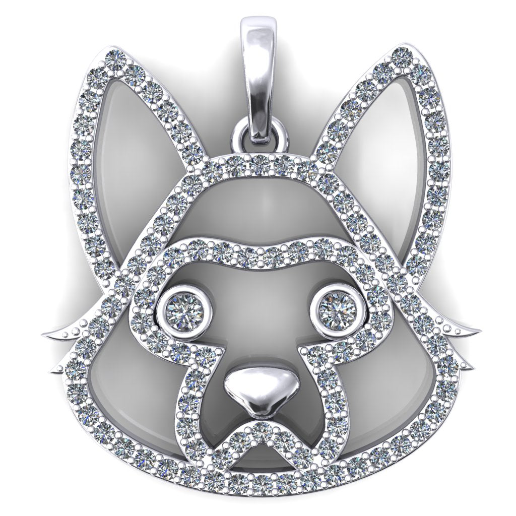 German Shepard Furbaby Pendant